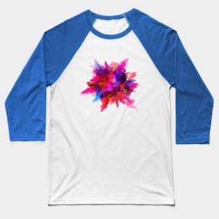 Colorful Explosion Baseball T-Shirt